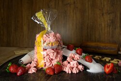 Erdbeer-Baiser - Keks des Monats